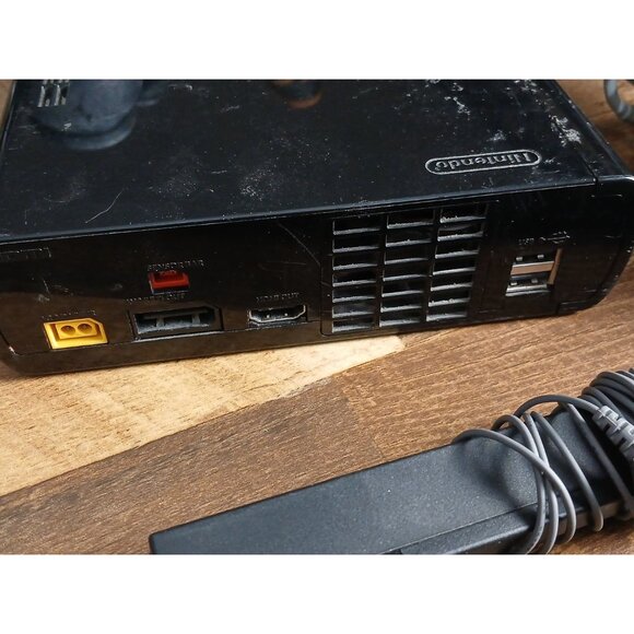 Nintendo Wii U - 32GB Black Console W/ Hookups - Tested & Working - Picture 11 of 11